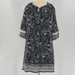 Style & Co. Black & White Floral Dress